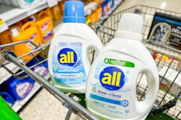 All Laundry Detergent, BOGO Free at Publix — Just $6 Each card image