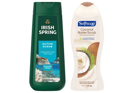 1 Irish Spring + 1 Softsoap