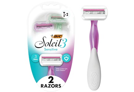 Bic Soleil 3 Women's Razors