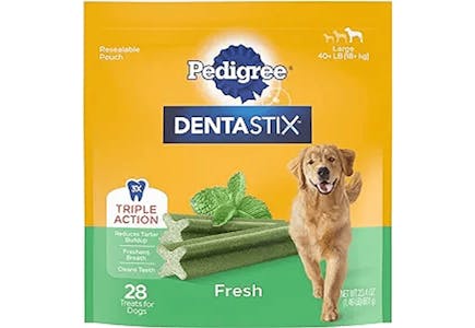 3 Pedigree Dentastix