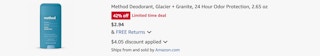 Amazon Method Deodorant 2025