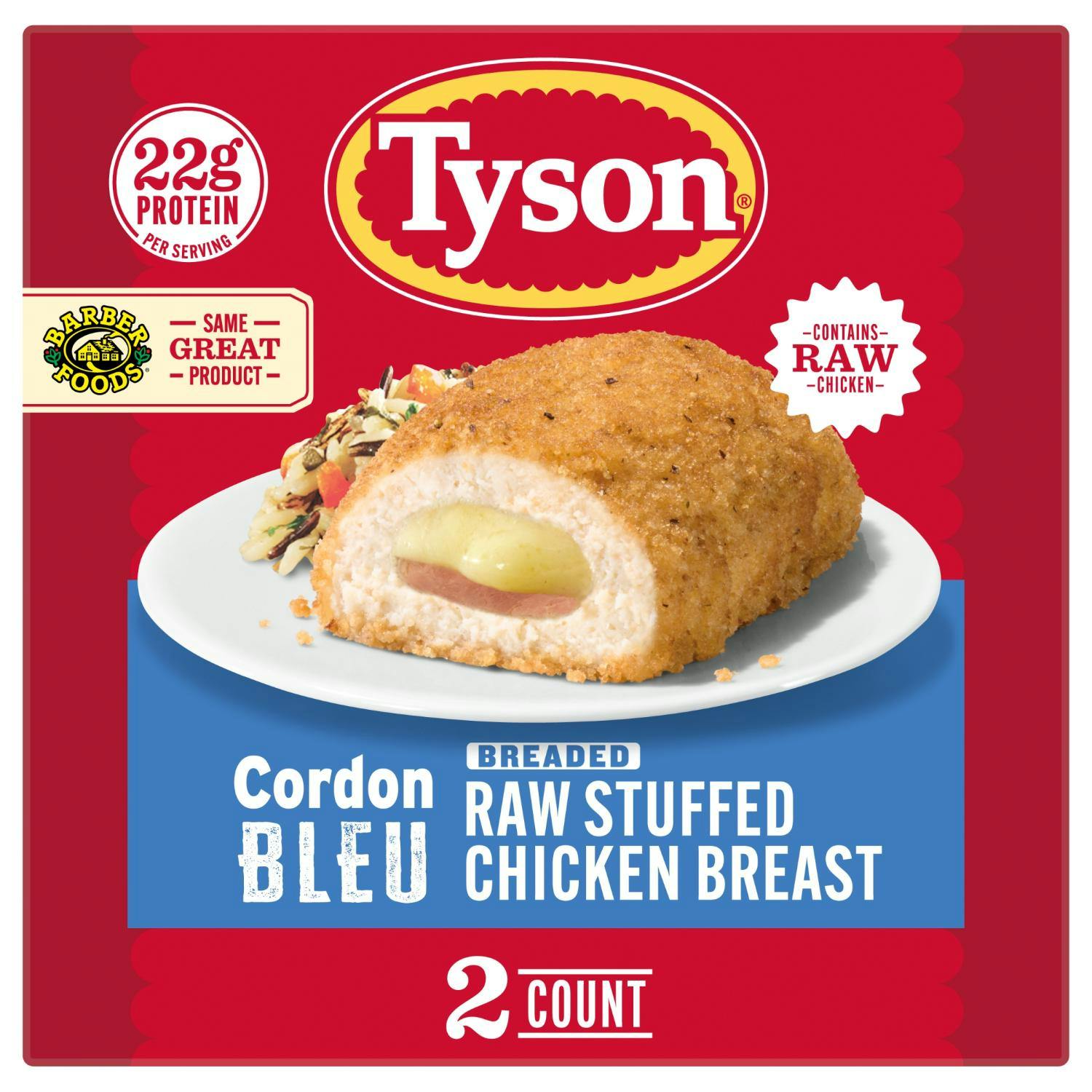 3 Tyson Stuffed Chicken Breasts