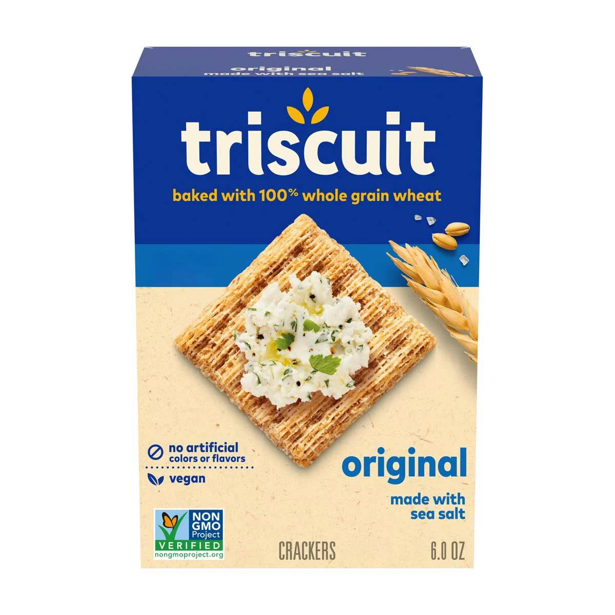 4 Triscuit Crackers Boxes