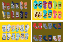 kids character socks 
