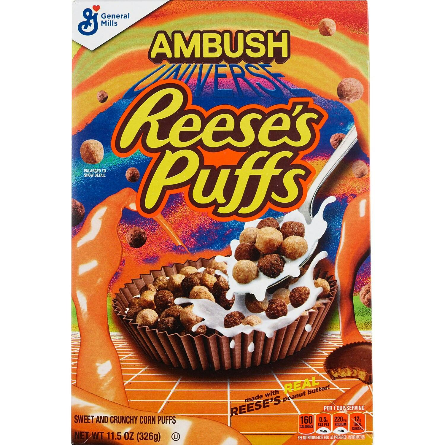 2 Reese's Puffs Cereal Boxes