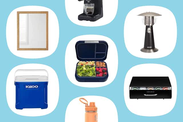 Home Sale at eBay: $10 Darkening Curtains, $51 Ice Maker, and More card image
