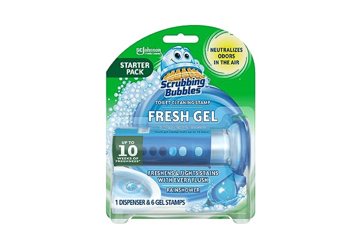 Scrubbing Bubbles Toilet Stamps
