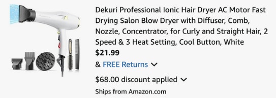 Hair Dryer Cart