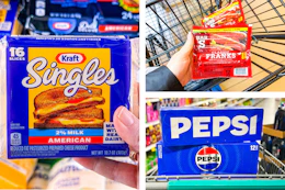 cheese hot dogs soda collage
