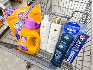 crest oral-b dove degree arm & hammer walgreens haul