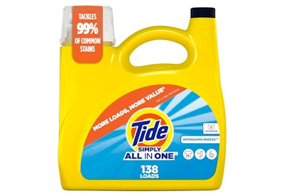 4 Tide Simply Laundry Detergents