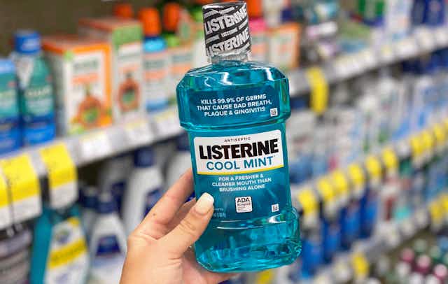 Listerine Mouthwash, Just $2.37 on Amazon card image