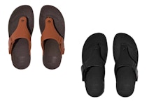 FitFlop Men’s Leather Flip-Flops