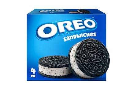 Oreo Ice Cream Sandwiches
