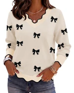 Women's V-Neck Sweater