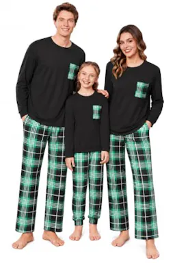 Ekouaer Matching Family Pajamas