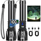 Rechargeable Flashlights 2-Pack