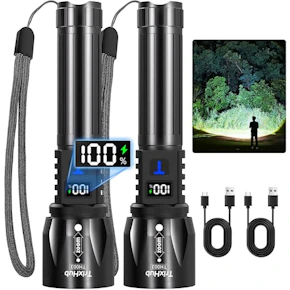 Rechargeable Flashlights 2-Pack