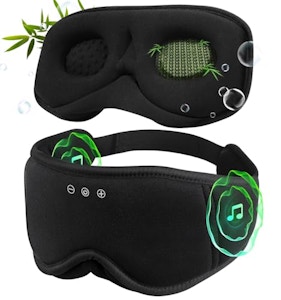 Bamboo Cotton Sleep Mask Headphones