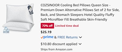 cart pillows
