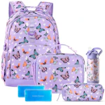 Kids' Butterfly Backpack Set