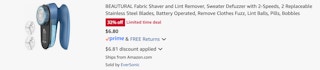 Amazon Fabric Shaver and Lint Remover 2025 2