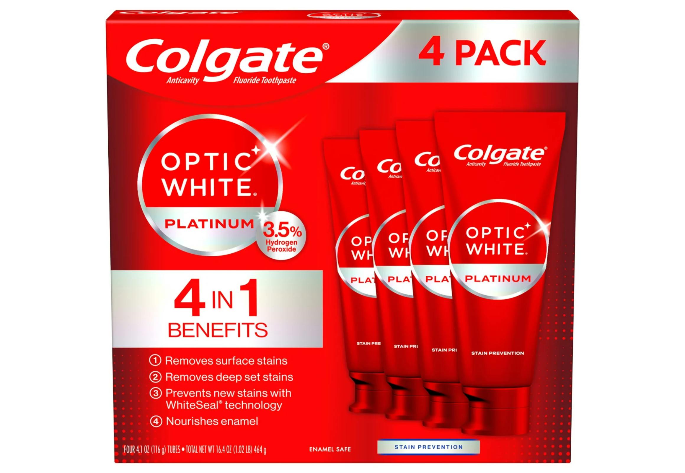 Colgate Toothpaste 4-Pack