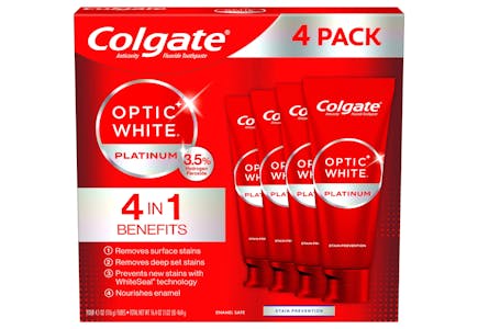 Colgate Toothpaste 4-Pack