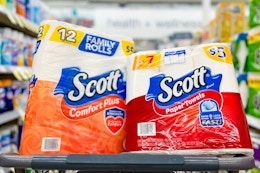 Scott Toilet Paper and Paper Towel Packs, $2.25 Each at Walgreens card image