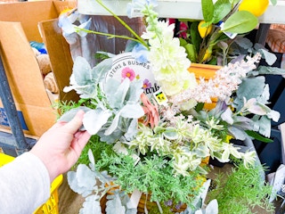 dollar general faux flowers