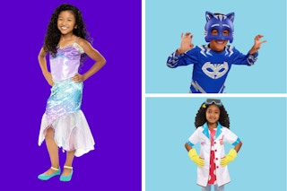 walmart kids dress up sets collage