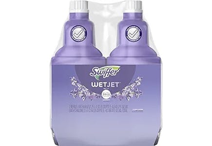 2 Swiffer WetJet Cleaning Solution 2-Packs