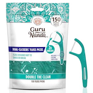 GuruNanda Dual Slickers Floss Picks