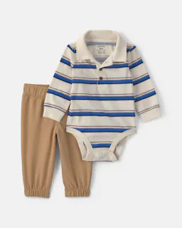 Carter's Baby Striped Bodysuit Set
