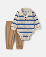 Carter's Baby Striped Bodysuit Set