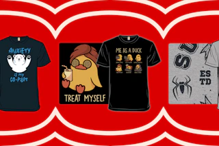 woot shirts on a grid
