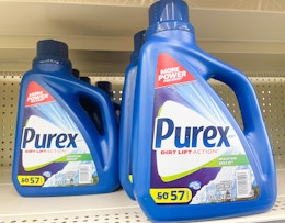 Stack Rebates and a Sale to Get Purex Detergent for $2.50 at Dollar General card image