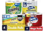 2 Charmin + 2 Bounty Items