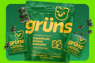 gruns superfoods greens gummies ft
