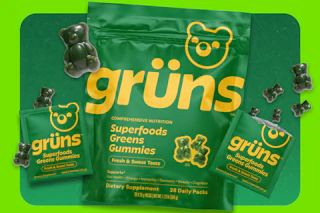 gruns superfoods greens gummies ft