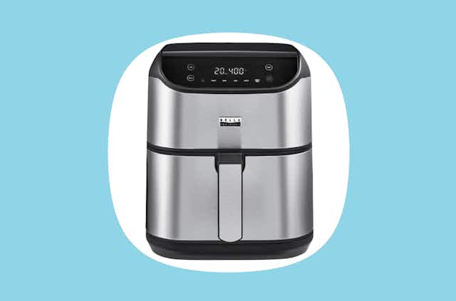 Best Buy Deal of the Day: Bella 6-Quart Air Fryer, Just $50 (Reg. $100) card image