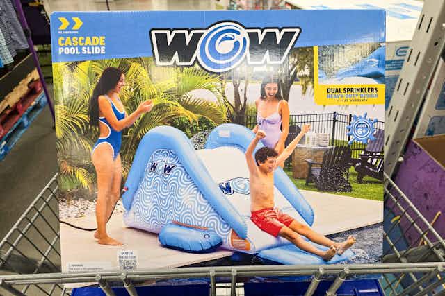 Wow Sports Inflatable Water Slide, Only $26.43 at Sam's Club (Reg. $79.98) card image