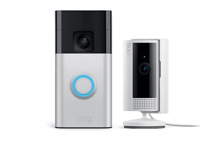 Ring Doorbell and Camera Set