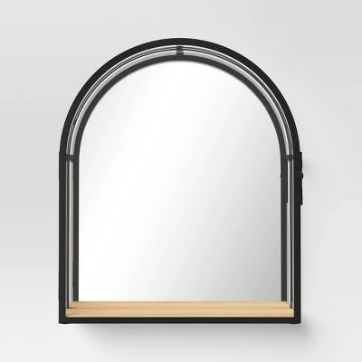 Threshold Arched Mirrored Display Box