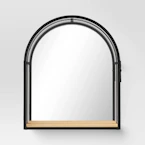 Threshold Arched Mirrored Display Box