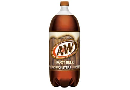 3 A&W 2-Liters
