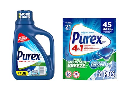 2 Purex Products (59 Loads)