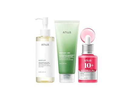 Anua 3-Step Glass Skin Beginner Set