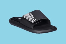 Reebok Slides, Only $9.98 at Walmart card image