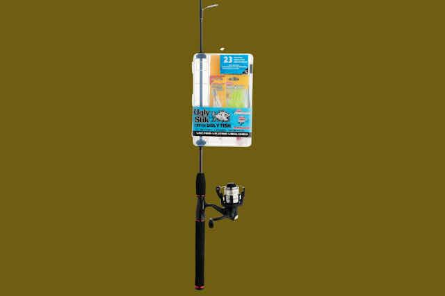 Fishing Spinning Rod and Reel Combo Kit, Only $39 at Walmart (Reg. $54) card image